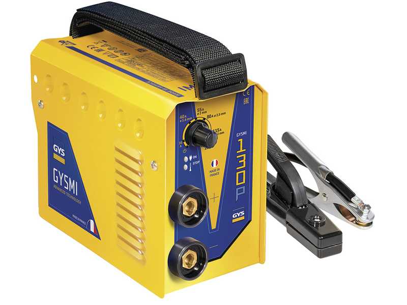 GYS GYSMI 130P - Poste &agrave; souder Inverter (MMA) - &agrave; courant continu (DC) - Mallette