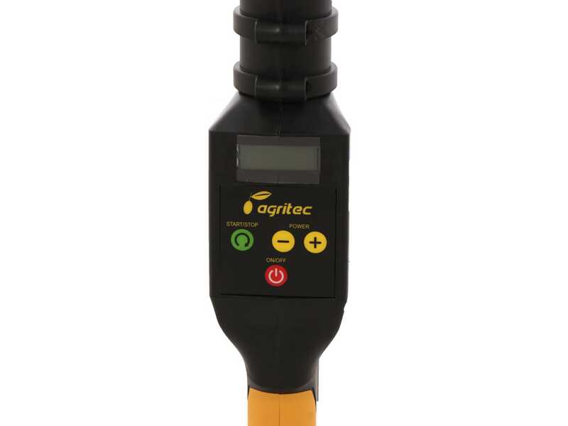 Oliviero Flex PCT Premium Cordless - Peigne vibreur &agrave; batterie au lithium - Tige en carbone fixe 235-335 cm - 2x 21,6 V 4,5 Ah