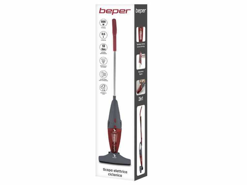Beper P202ASP001 - Balai &eacute;lectrique - 2 in 1 - 600W