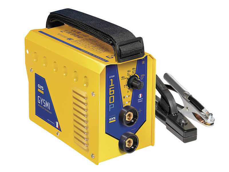 GYS GYSMI 160P - Poste &agrave; souder Inverter (MMA) - &agrave; courant continu (DC) - Mallette