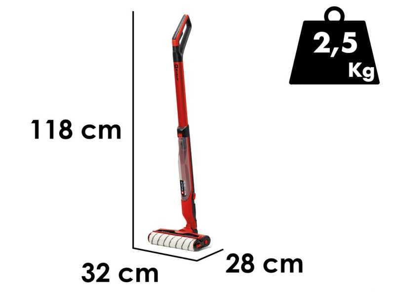 Einhell CLEANEXXO - Nettoyeur de sols &agrave; betterie - 3 en 1 : lave, s&egrave;che et aspire - SANS BATTERIE NI CHARGEUR