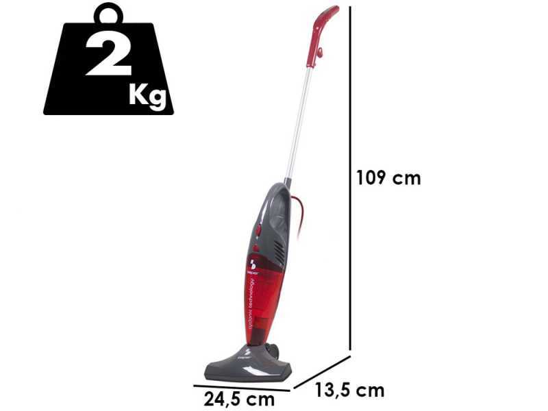 Beper 50451 - Balai &eacute;lectrique cyclonique - 2 en 1 - 600 W