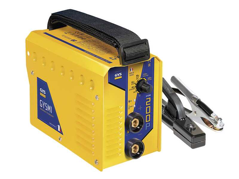 GYS GYSMI 200P - Soudeuse &agrave; onduleur (MMA) - courant continu (CC) - Mallette