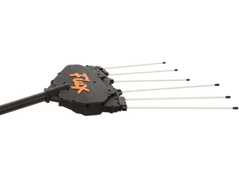 Oliviero Flex PCF Premium Cordless - Peigne vibreur avec batterie au lithium - Perche en carbone fixe 245cm - 2x 21.6V 4.5Ah