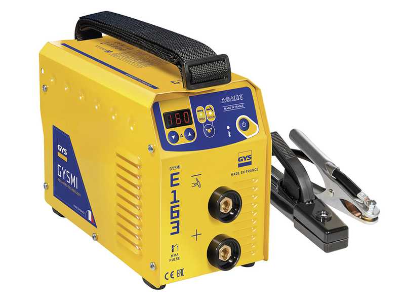 GYS Gysmi E163 - Poste &agrave; souder Inverter (MMA, TIG Lift) - &agrave; courant continu (DC) - Mallette