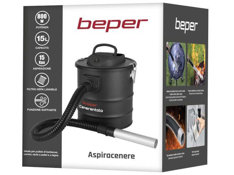 Beper P202ASP250 - Aspirateur &agrave; cendres - 15L