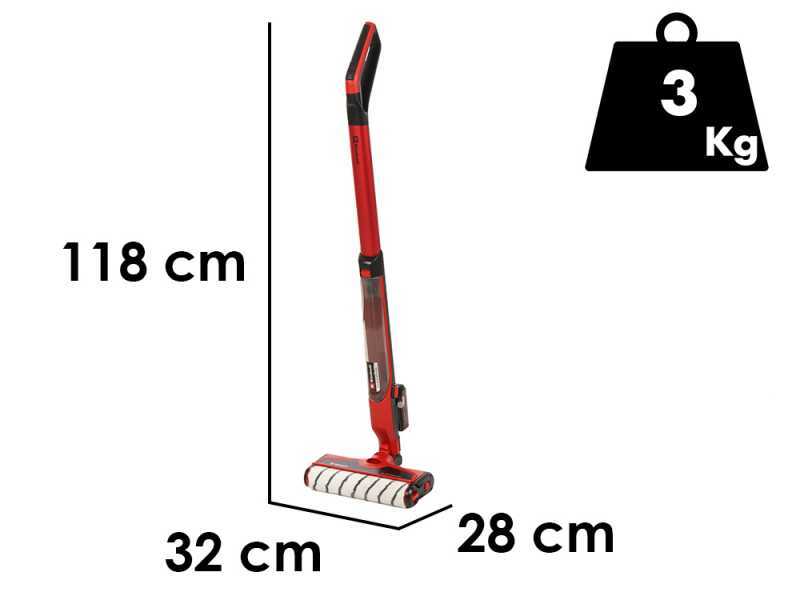 Einhell CLEANEXXO - Nettoyeur de sols &agrave; batterie 3 en 1 :  lave, s&egrave;che et aspire