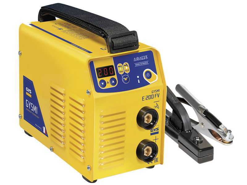GYS Gysmi E200 FV - Poste &agrave; souder Inverter (MMA, TIG Lift) + Mallette, &agrave; courant continu (DC)