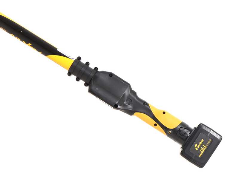 Oliviero Flex BCT Domestic Cordless - Peigne vibreur avec batterie au lithium - Perche en aluminium fixe 220-320cm - 14.4V 7.5Ah