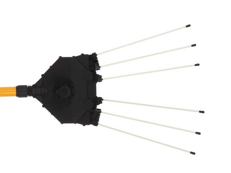 Oliviero Flex BCT Domestic Cordless - Peigne vibreur avec batterie au lithium - Perche en aluminium fixe 220-320cm - 14.4V 7.5Ah