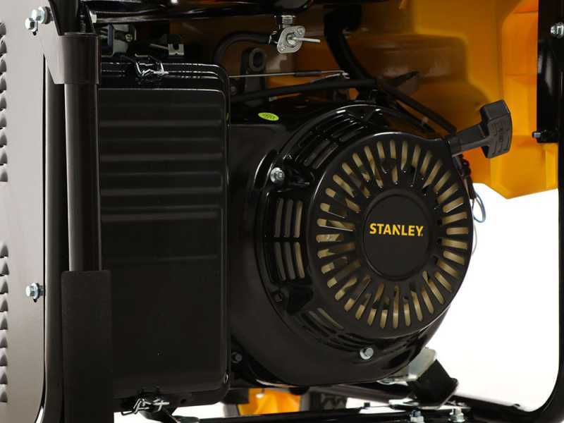 Stanley SG 6500B - G&eacute;n&eacute;rateur de courant &agrave; essence - AVR - 6,5 kW - Continu 6 kW Triphas&eacute;