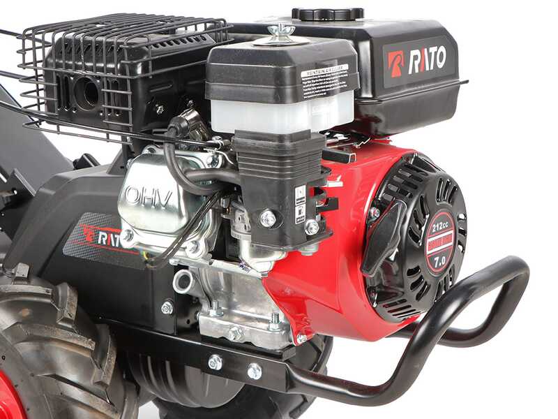 Rato Multipower RG3.6-55Q-D-H - Motoculteur &agrave; essence - Rato R210 - 7CV