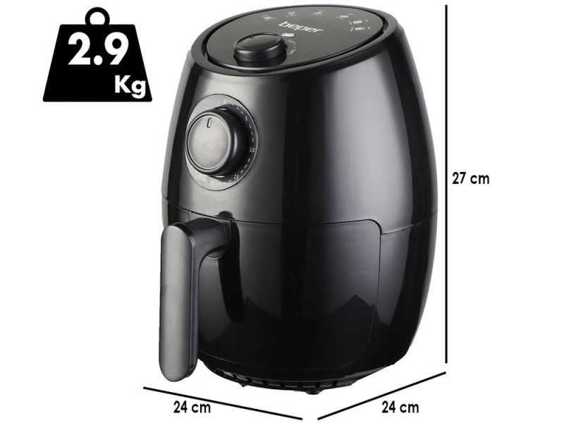 Beper P101FRI001 - Friteuse sans huile 2L