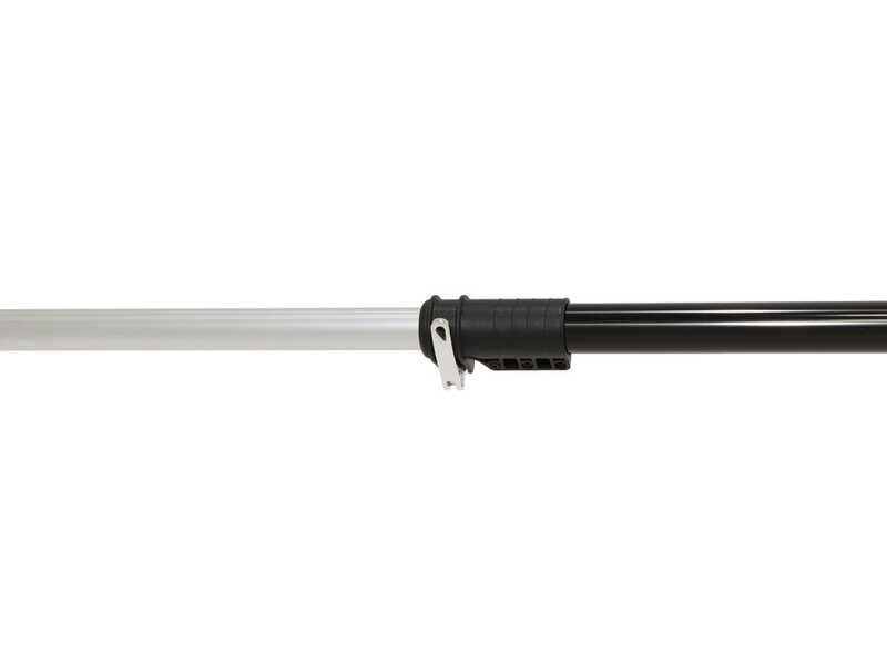 GeoTech Picker 550 TURBO - Peigne vibreur &eacute;lectrique 230/310 cm &agrave; batterie de type automobile avec c&acirc;ble inclus - Perche T&eacute;lescopique
