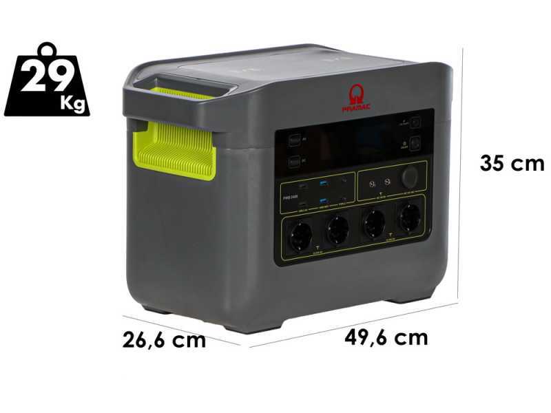 Pramac PWB 2400 - Batterie PowerStation portable - 2400W - 2150 Wh/51.2V