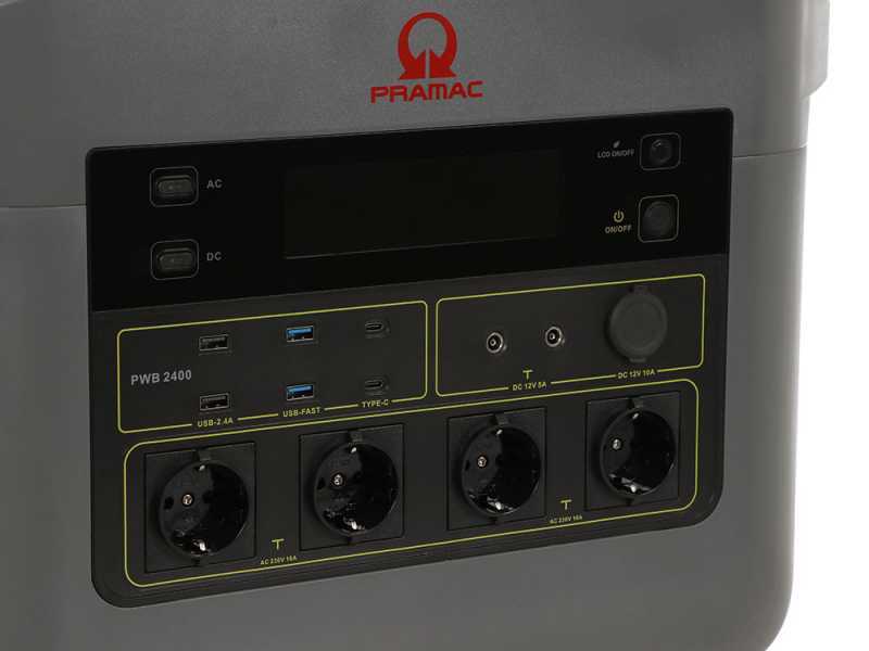Pramac PWB 2400 - Batterie PowerStation portable - 2400W - 2150 Wh/51.2V