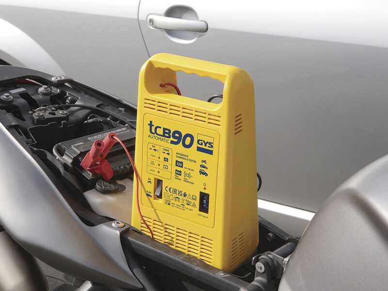GYS TCB 90 - Chargeur automatique - Batteries 12 V de 15 &agrave; 90 Ah