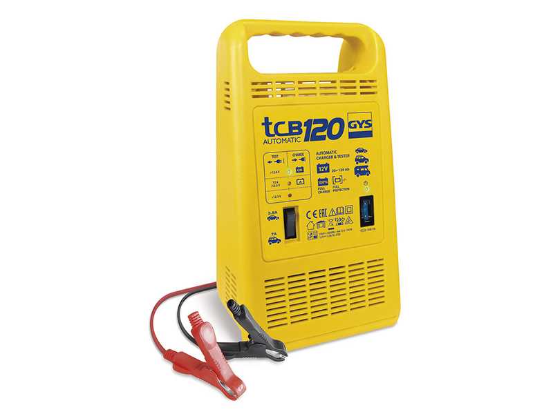 GYS TCB 120 - Chargeur automatique - Batteries 12 V de 20 &agrave; 120 Ah