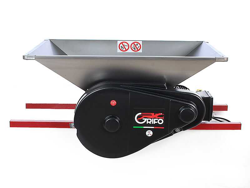 Grifo PMI.18 - Fouloir &eacute;lectrique en INOX - Avec protections incluses