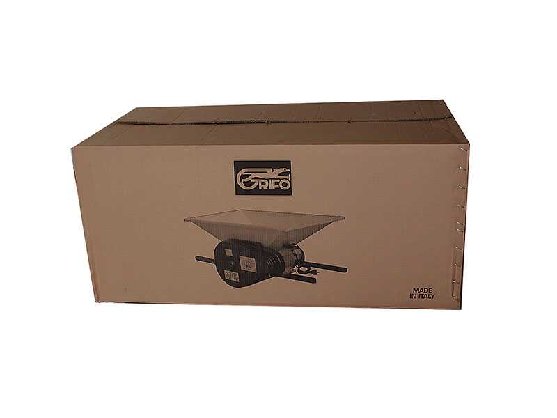 Grifo PMI.18 - Fouloir &eacute;lectrique en INOX - Avec protections incluses