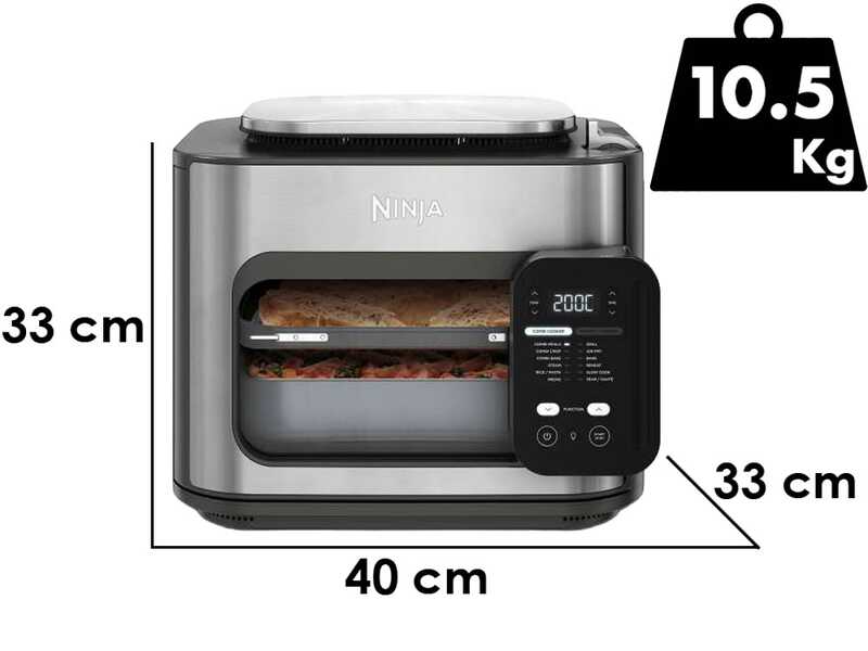 Ninja Combi SFP700EU - Four &eacute;lectrique - Friteuse &agrave; air chaud - 12.5 L