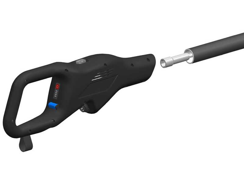 Campagnola MASTER PLUG-IN -  Peigne vibreur &eacute;lectrique 200/250 cm &agrave; batterie au lithium 21.6V 5 Ah - Perche telescopic en carbone et aluminium