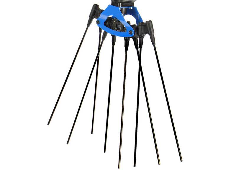 Campagnola MASTER PLUG-IN - Perche en carbone et aluminium - 200 - 250 cm - Peigne vibreur &eacute;lectrique &agrave; batterie - 21,6 V 5 Ah