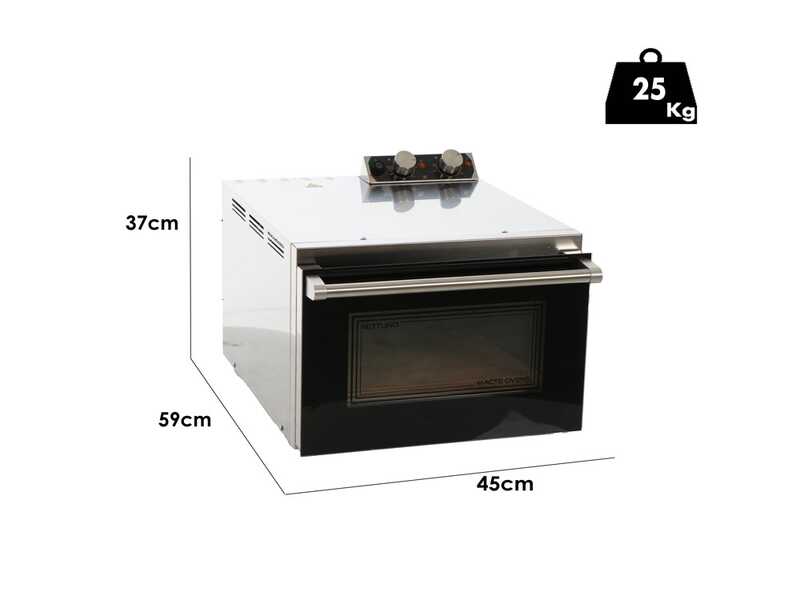 Macte Ovens NETTUNO - Four &eacute;lectrique &agrave; pizza - 2975 W