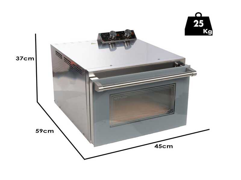 Macte Ovens NETTUNO - Four &eacute;lectrique &agrave; pizza -  2975 W