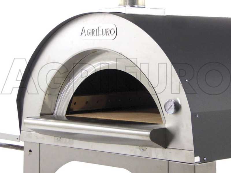Cibus Inox - Four &agrave; bois &agrave; pizza d'ext&eacute;rieur - 5 pizzas