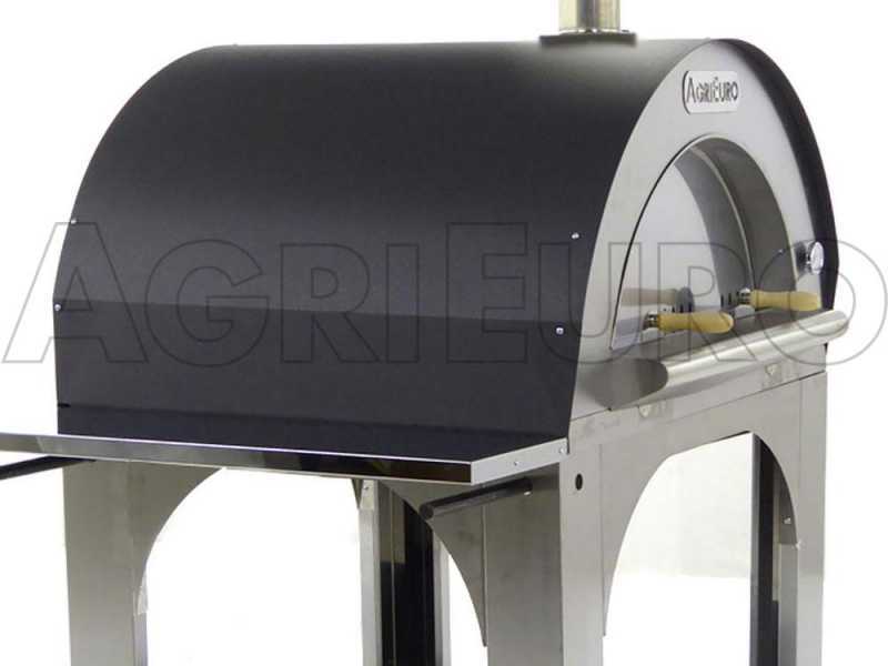 Cibus Inox - Four &agrave; bois &agrave; pizza d'ext&eacute;rieur - 5 pizzas