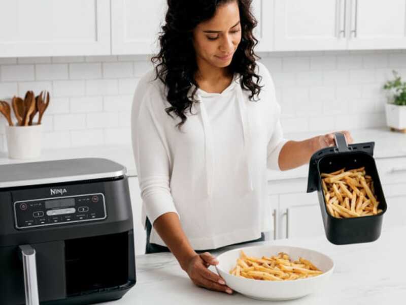 Ninja Dual Zone AF300EU - Friteuse &agrave; air chaud - 7,6 L