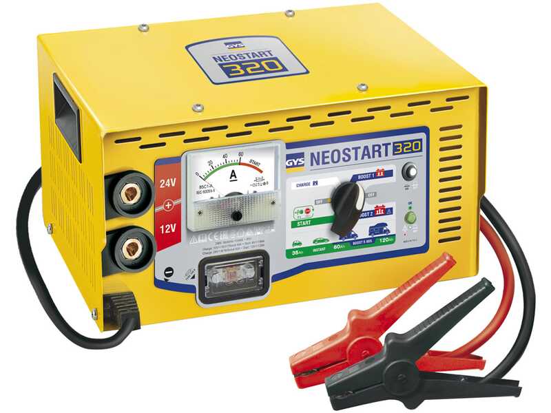 GYS Neostart 320 - Chargeur de batterie et d&eacute;marreur automatique - 12/24 V