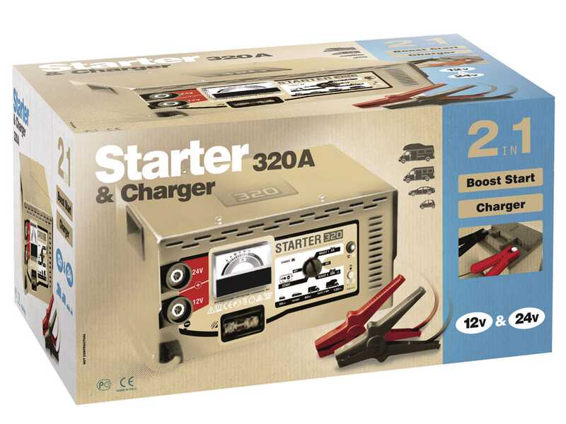 GYS Neostart 320 - Chargeur de batterie et d&eacute;marreur automatique - 12/24 V