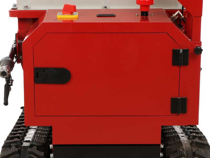 GeoTech-Pro TMD 400 - Brouette &agrave; batterie 48V 15Ah avec caisson dumper