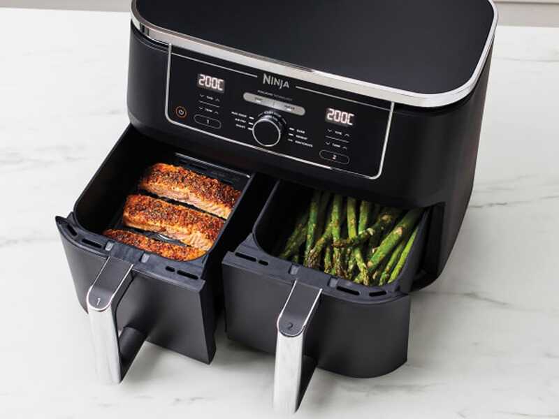 Ninja Dual Zone Max AF400EU - Friteuse &agrave; air chaud - 9,5 L