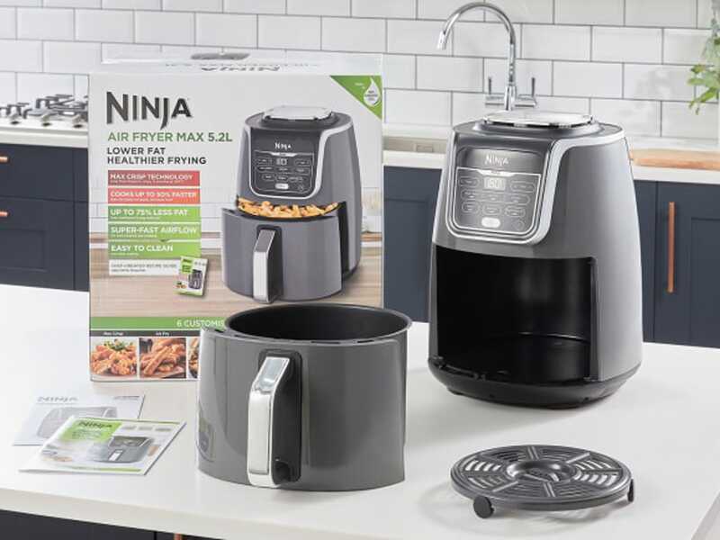 Ninja AF160EU - Friteuse &agrave; air chaud - 5,2 L