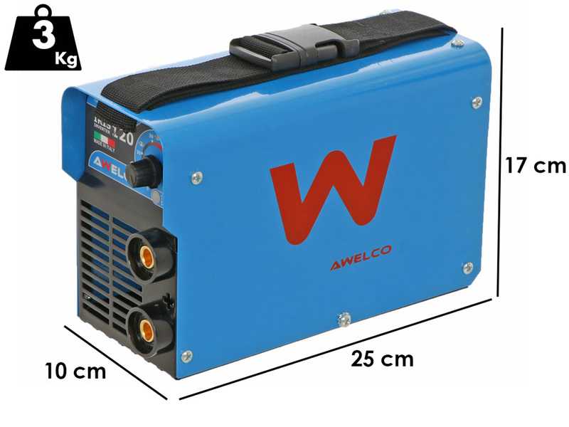 AWELCO IRIS 120 - Poste &agrave; souder Inverter (MMA), &agrave; courant continu (DC)
