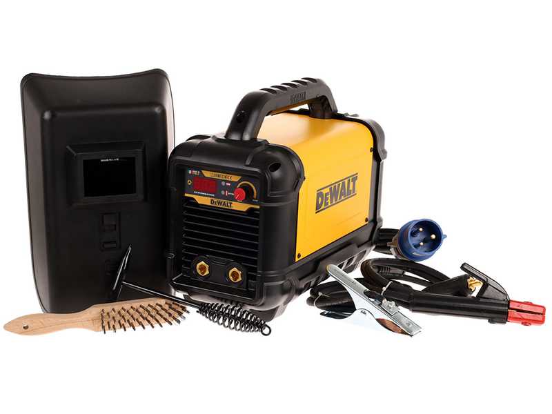 DeWalt DXWDMMA 160 E - Poste &agrave; souder Inverter (MMA) - &agrave; courant continu  (DC) + KIT