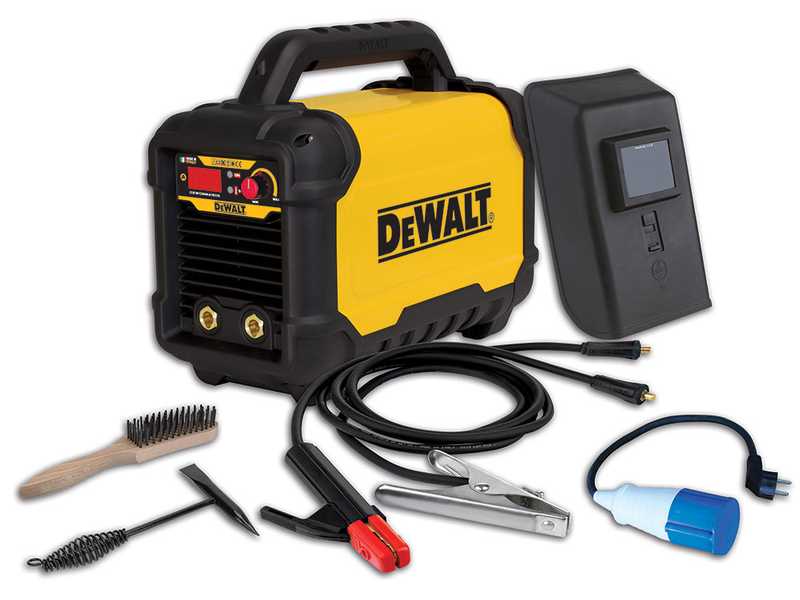 DeWalt DXWDMMA 200E - Poste &agrave; souder Inverter (MMA) - &agrave; courant continu (DC) + KIT