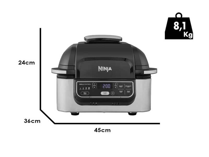 Ninja Foodi AG301EU - Friteuse &agrave; air 5,8 L