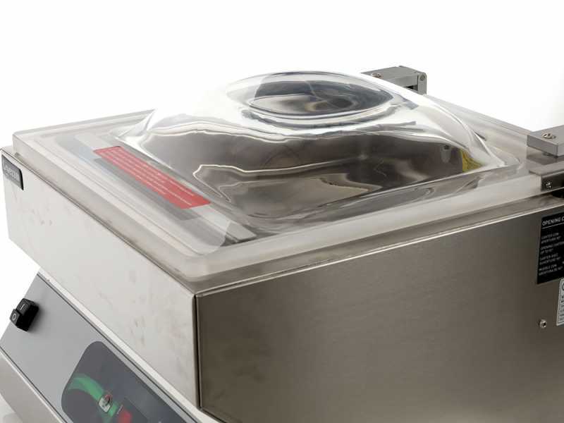 Machine sous-vide &agrave; cloche Euro 4100 Pro Inox - Barre de soudure de 40 cm