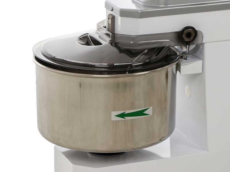 Fimar 12SB - P&eacute;trin &agrave; spirale - Triphas&eacute; - 12 Kg - 2 Vitesses