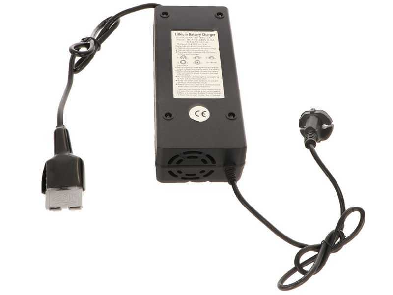 GeoTech-Pro TMD 400 H - Brouette &agrave; batterie 48V 15Ah avec basculement hydraulique
