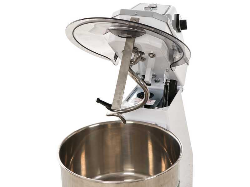 Fimar 12SR - P&eacute;trin &agrave; spirale avec t&ecirc;te basculante - Triphas&eacute; - 2 vitesses