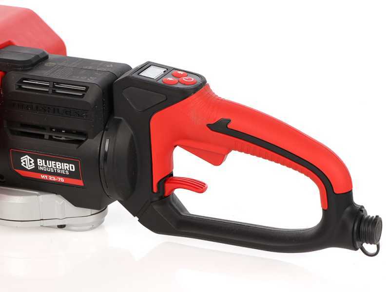 Blue Bird HT 23-70 - Taille-haie &eacute;lectrique &agrave; batterie 50,4V/5Ah - Lame da 70 cm