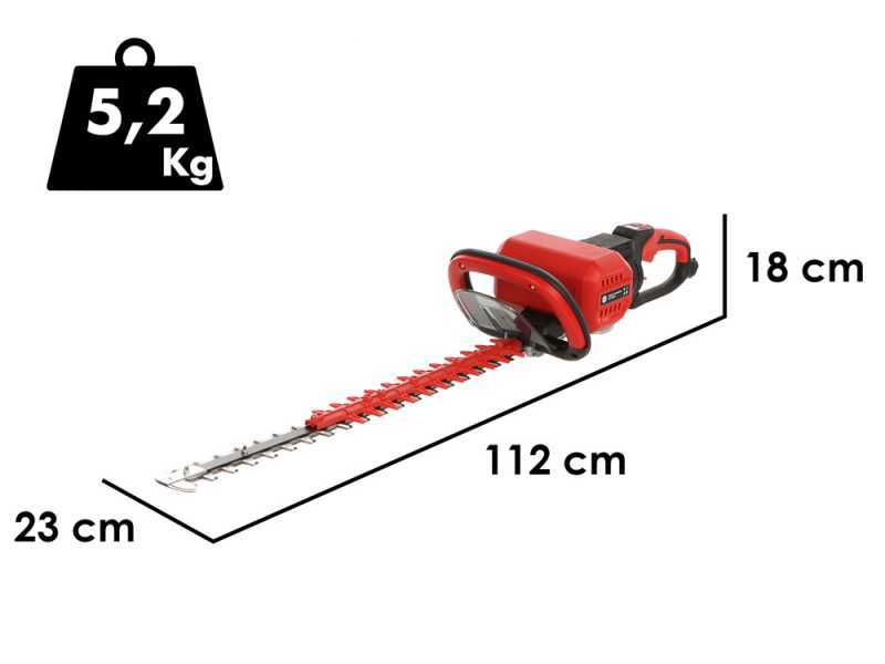 Blue Bird HT 23-70 - Taille-haie &eacute;lectrique &agrave; batterie 50,4V/5Ah - Lame da 70 cm