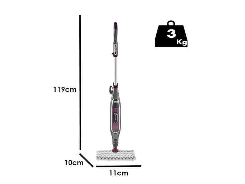 Shark Klik n' Flip avec Steam Blaster S6003EU - Balai &agrave; vapeur - 1200W