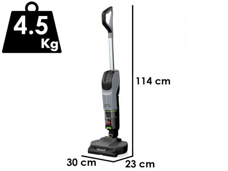 Bissell SpinWave + Vac PET Select - Nettoyeur de sols pour surfaces dures - 25.9 V