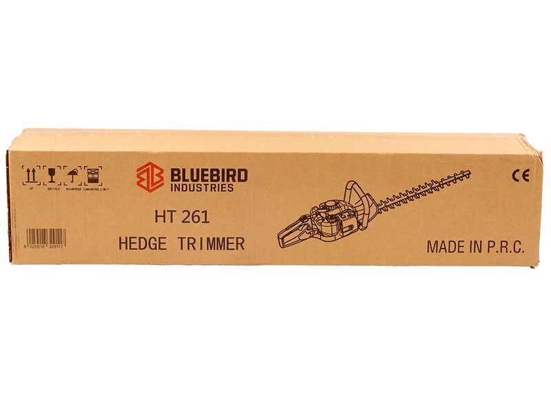 Blue Bird HT 261 - Taille-haie thermique avec &agrave; lames de 61 cm - 25,4 cm3